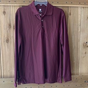 Men’s Long Sleeve Polo Shirt By 2 Under, Size M